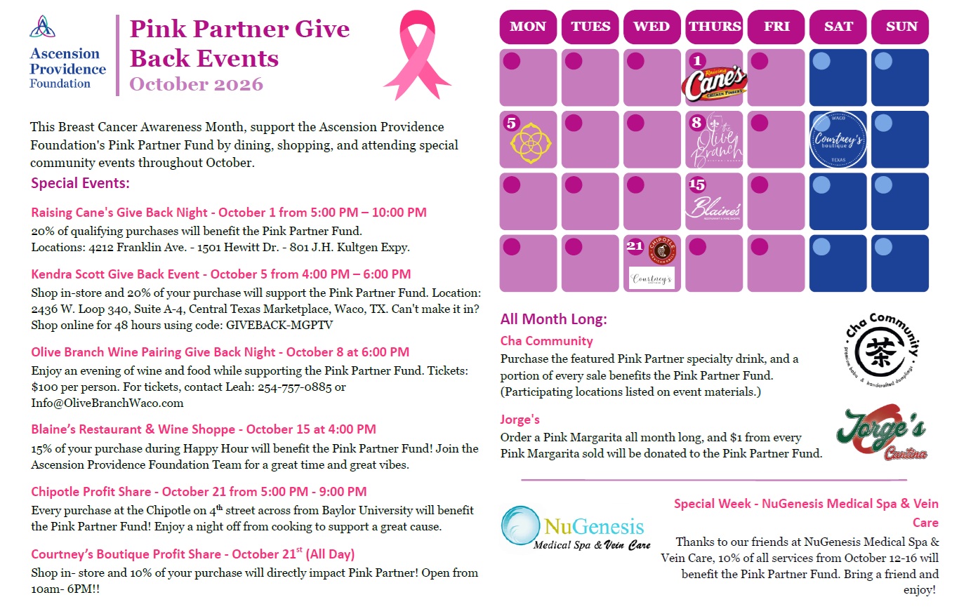 October Give Back